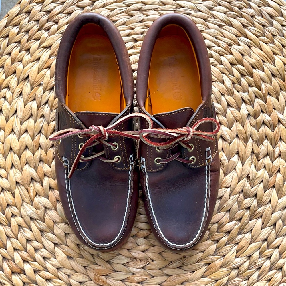 Men’s Soerry classic lug sole boat shoe size 9.5